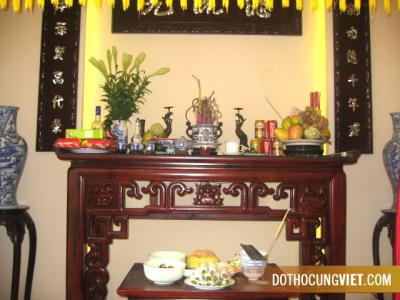 Bàn thờ Thần linh gồm những gì và cách lập theo phong thủy