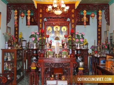 Cách đặt bàn thờ tổ tiên theo quan niệm phong thủy