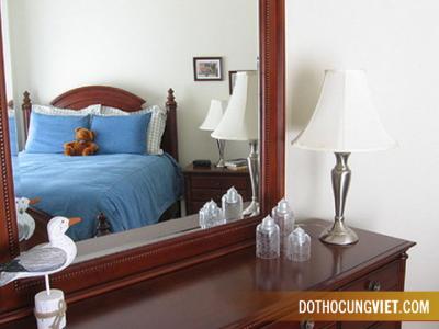 Vị trí đại kỵ đặt gương trong nhà