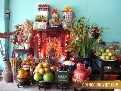 Vị trí đặt và cách bài trí bàn thờ thần tài mang lại may mắn và tài lộc