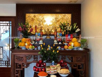 Bàn thờ quan thần linh gồm những gì và cách đặt bàn thờ thần linh trong nhà