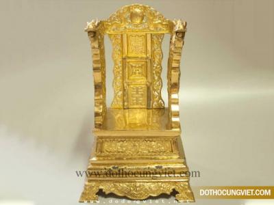 Cách chọn mua ngai thờ bằng đồng để thờ cúng