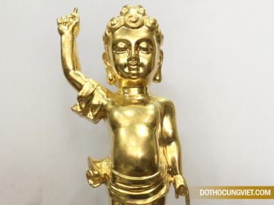 Tượng Phật Đản bằng đồng và những ý nghĩa sâu sắc