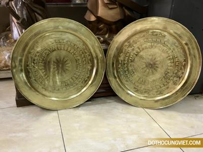Đánh bóng mâm đồng kỷ vật