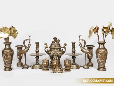 Tại sao đồng đỏ được lựa chọn để chế tác tượng đồng khảm ngũ sắc, khảm tam khí?