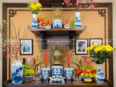 Những điều cấm kỵ cần tránh khi đặt đồ đồng thờ cúng trên ban thờ gia tiên