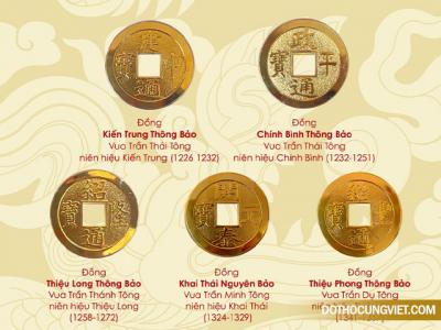 Giải nghĩa Ngũ tài Trần triều hay còn gọi là Xu tiền 5 đời Trần