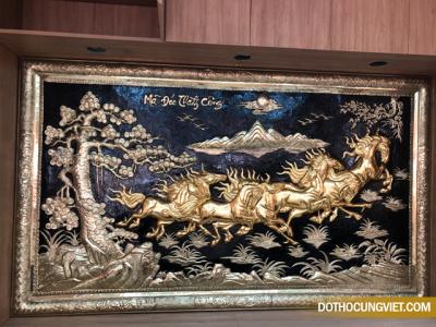 Những cấm kỵ khi treo tranh Mã đáo thành công