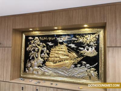 Tranh đồng thuận buồm xuôi gió treo hướng nào thì phát huy công năng phong thủy?