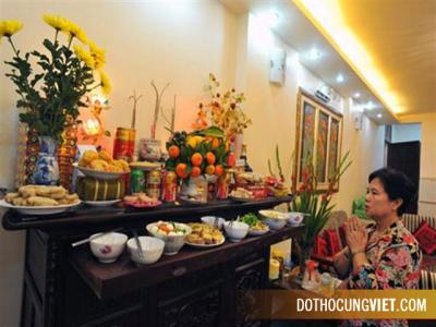 Bàn thờ gia tiên gồm những gì?