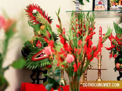 Bàn thờ gia tiên trong ngày cưới tại các vùng miền
