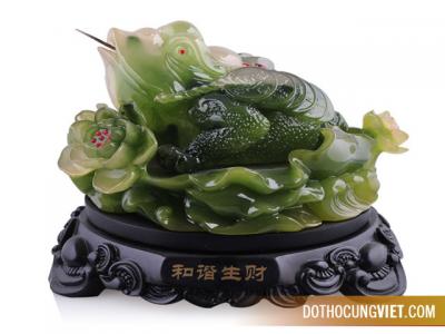 Cách khai quang, điểm nhãn cho Thiềm Thừ - Cóc 3 chân trên ban thờ thần tài