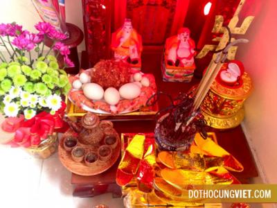 Cách thờ cúng Ông Địa - Thần Tài ngày lễ vía mồng 10 hàng tháng