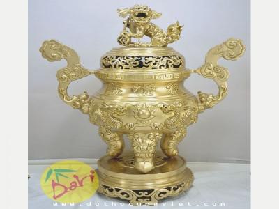 Cách lựa chọn kích thước đỉnh đồng cho ban thờ gia tiên theo đúng phong thủy