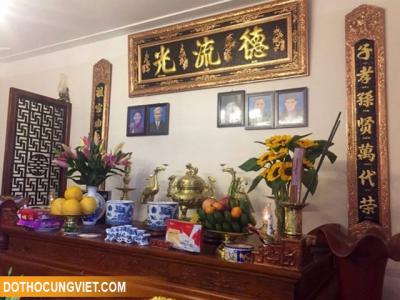 Đỉnh đồng đặt trước hay sau bát hương trên bàn thờ gia tiên