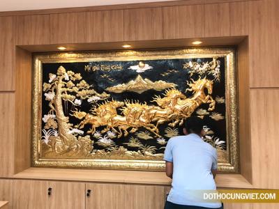 Gợi ý 3 cách treo tranh đồng đẹp và thu hút
