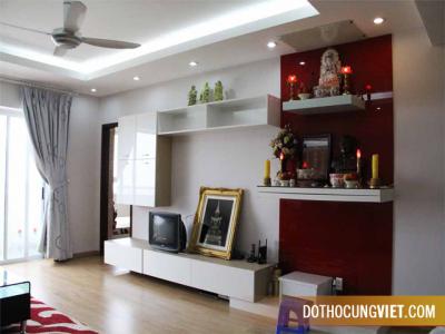 Hướng dẫn cách bài trí bàn thờ trong căn hộ chung cư