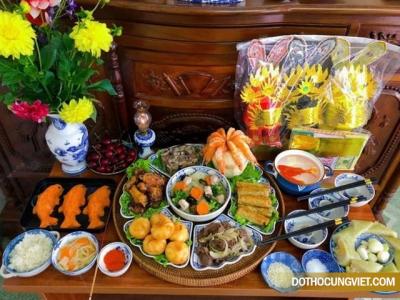 Hướng dẫn chuẩn bị mâm cỗ cúng ông Công ông Táo đơn giản mà đúng phong tục