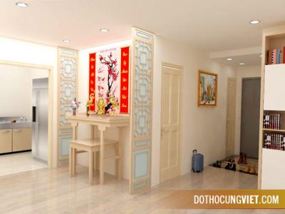 Không gian thờ cúng đúng phong thủy