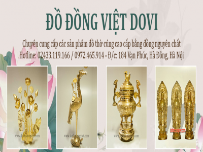 Nên mua đồ thờ cúng bằng đồng chất lượng ở đâu?
