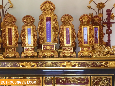 Những cấm kỵ trong cách đặt bài vị thờ cúng thần linh