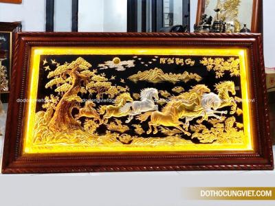Tỉm hiểu ý nghĩa tranh Mã đáo thành công trong phong thủy