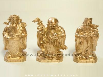 Tượng đồng Phúc Lộc Thọ - Bảo vật bình an của gia đình