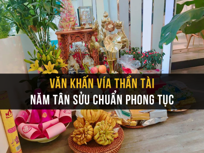 Văn khấn ngày vía Thần tài năm Tân Sửu 2021 chuẩn nhất