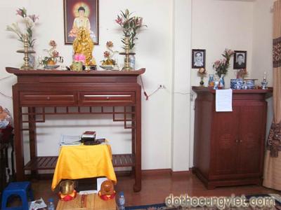 Những nghi thức khi thờ Phật tại gia mà chúng ta nên biết